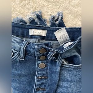 Buckle KanCan Ultra High Rise, Ankle Skinny Button Fly Jeans, size 24